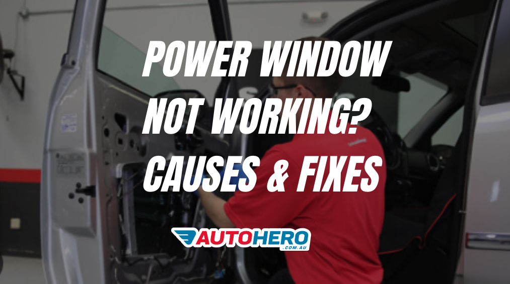 Power Window Not Working? Causes & Fixes